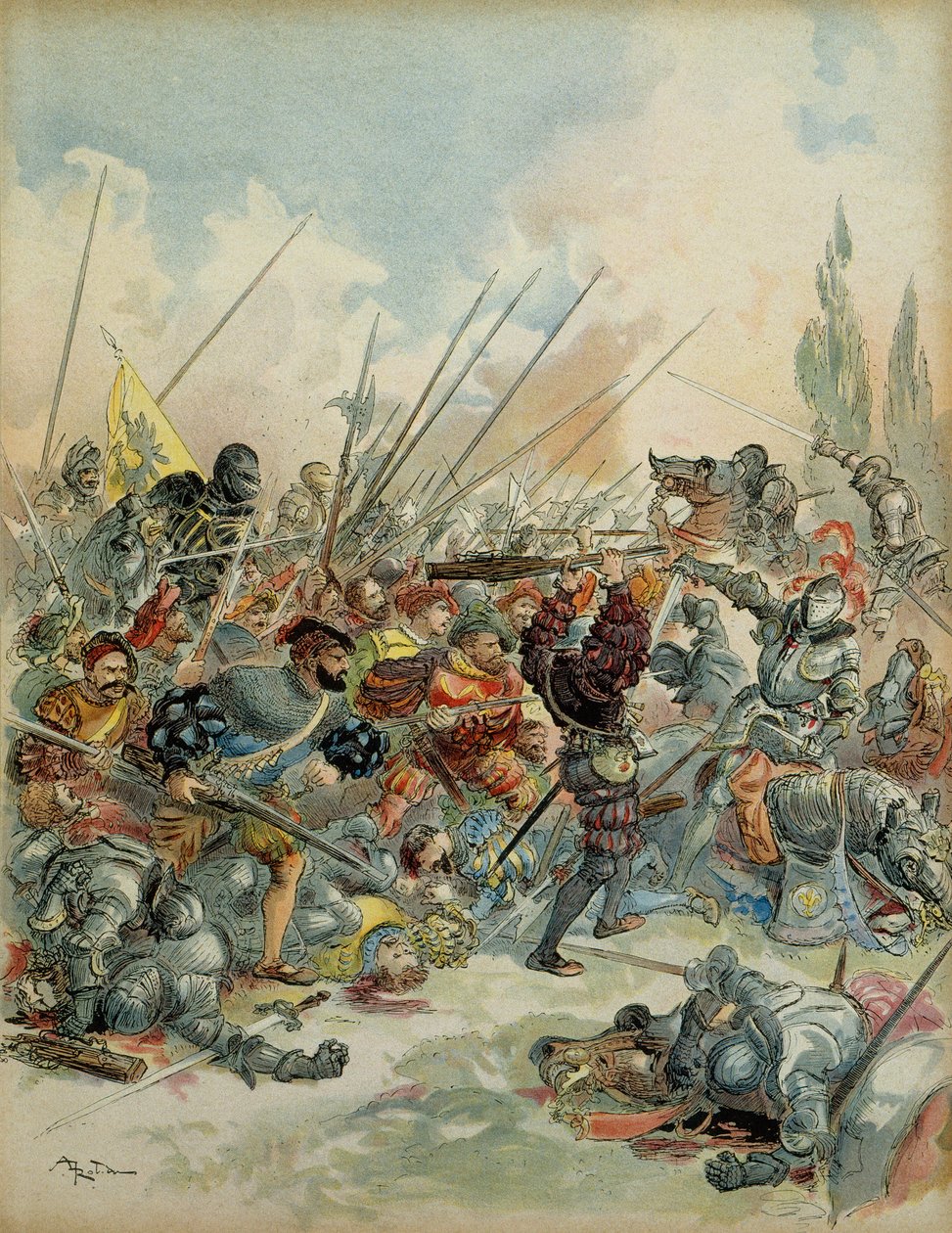 Altıncı İtalyan Savaşı (1521-1526): Kral François I (1494-1547) 24 Şubat