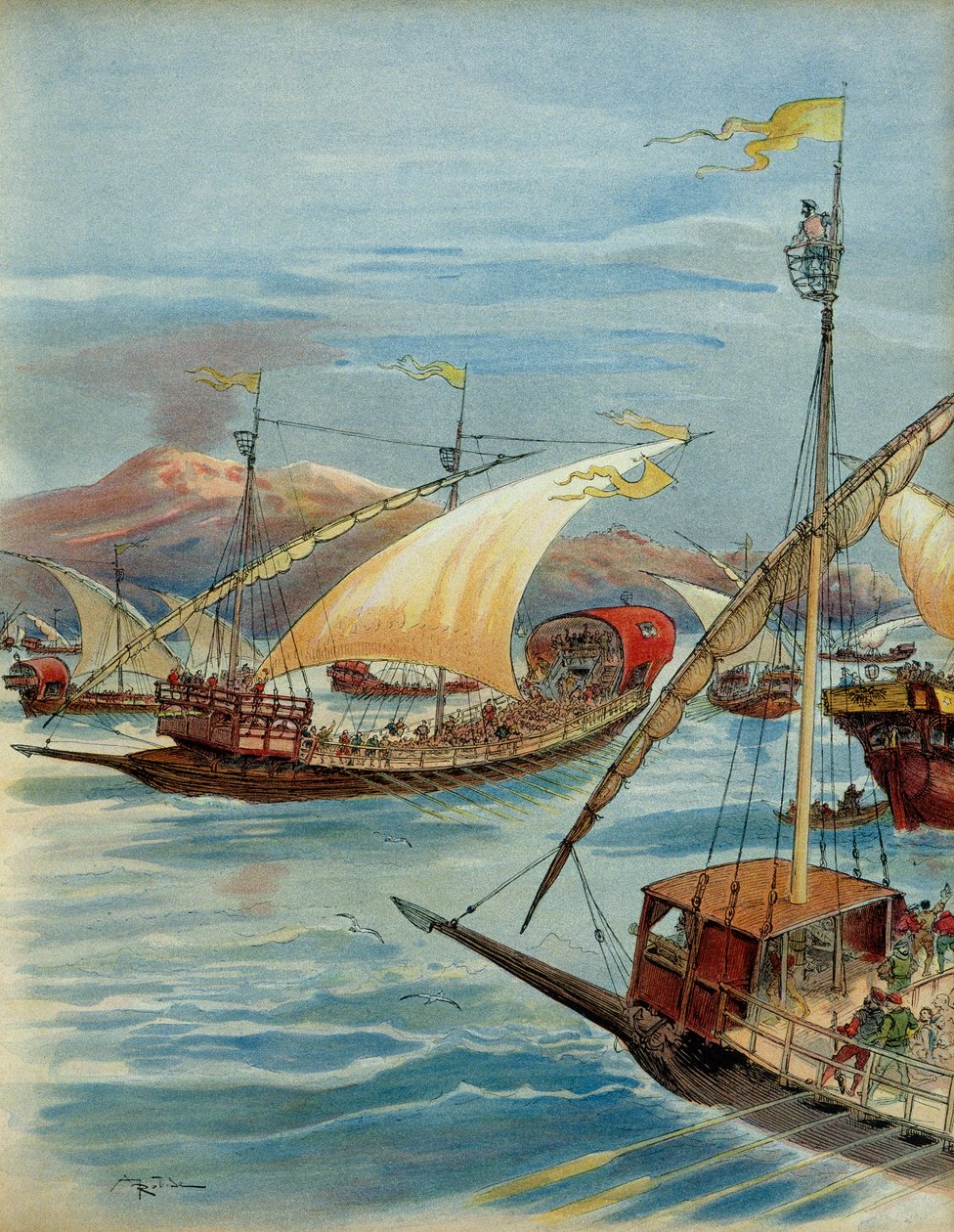 Altıncı İtalyan Savaşı by Albert Robida