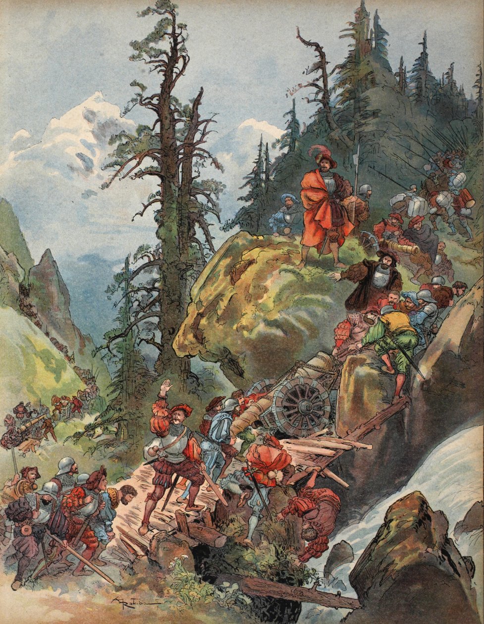 Alplerin geçişi, 