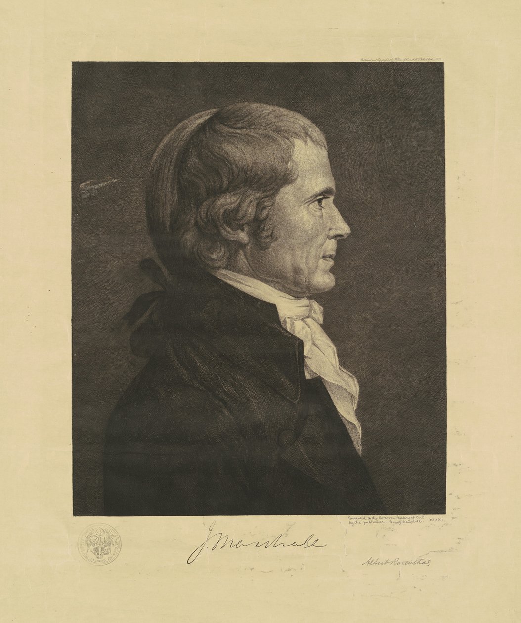 John Marshall by Albert Rosenthal