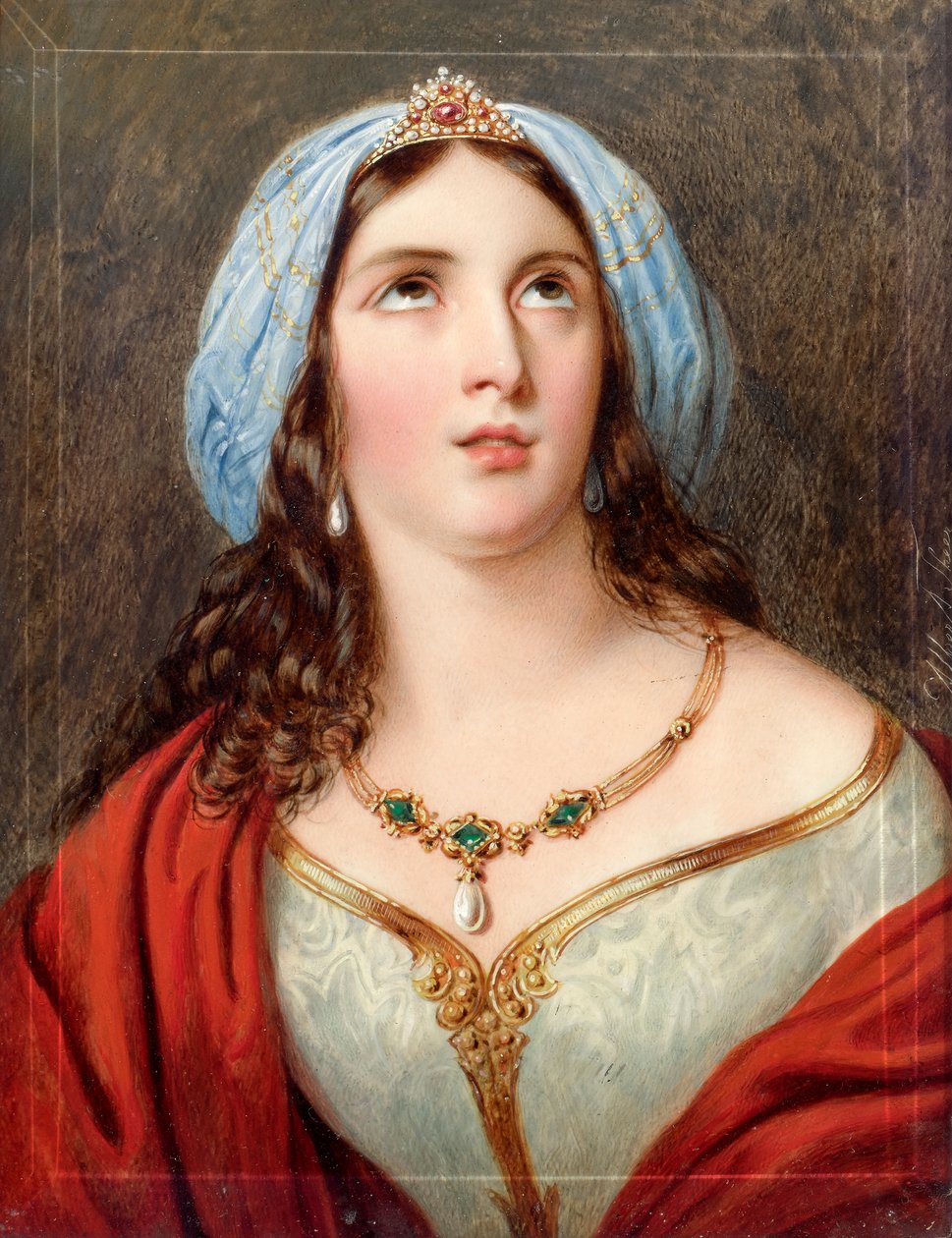 Aktris Johanna Weißenthurn Medea rolünde by Albert Theer