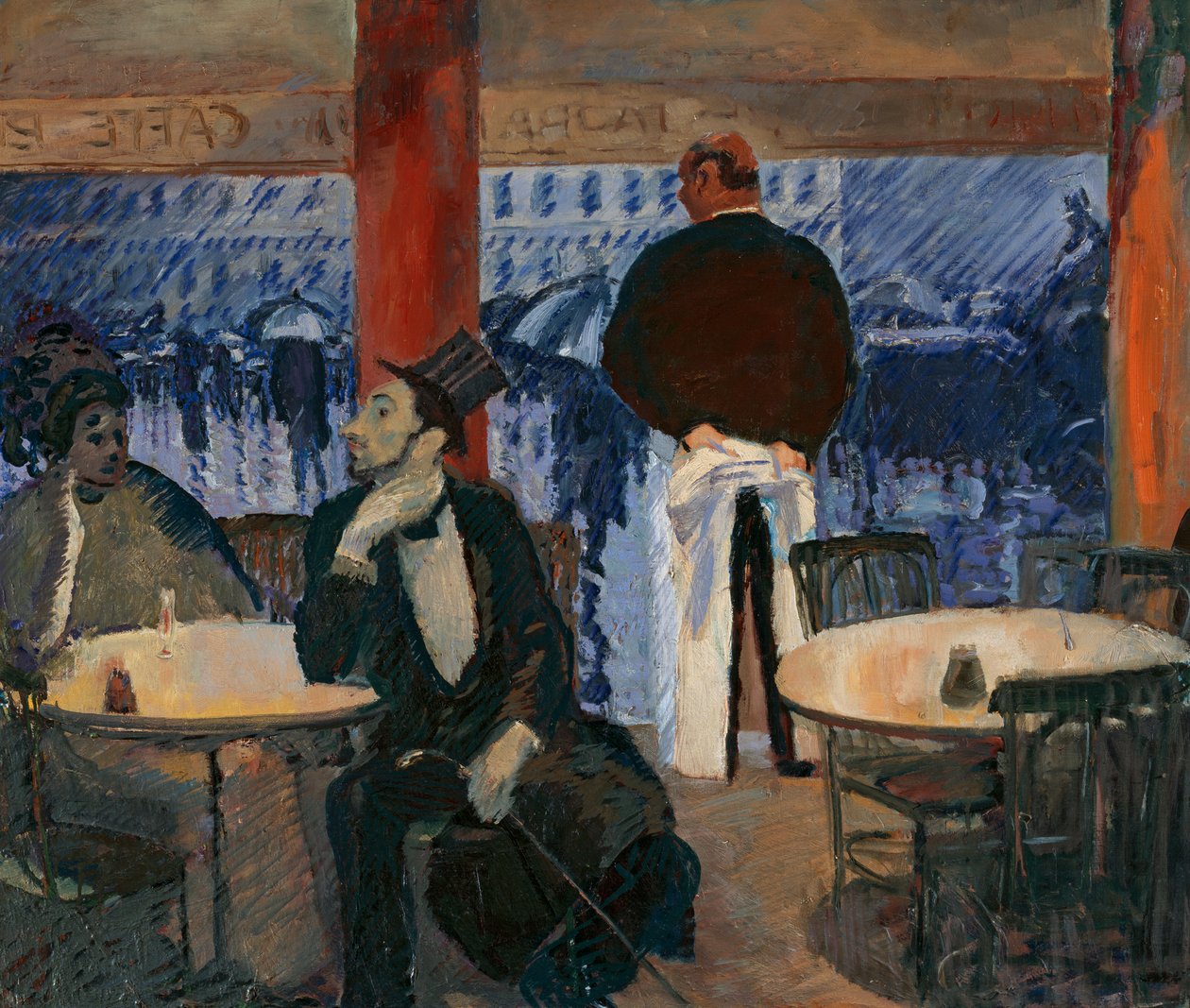 Paris Cafe by Albert Weisgerber