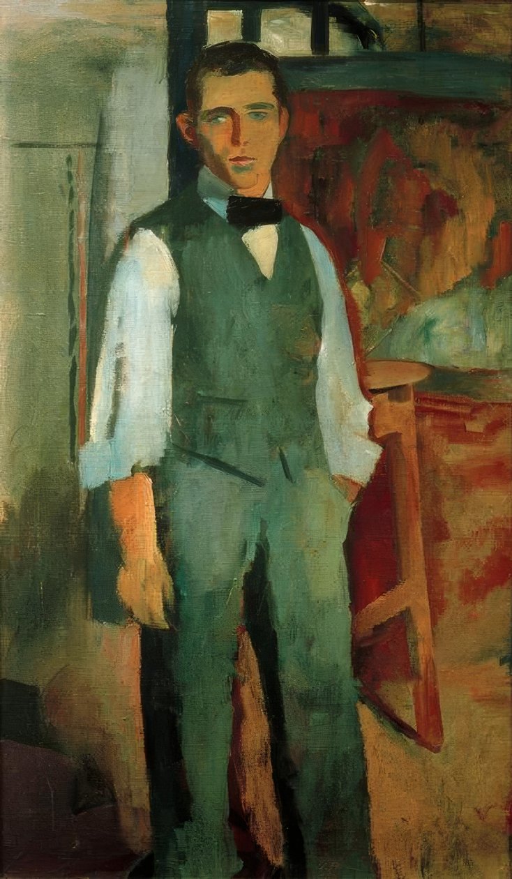 Selbstbildnis by Albert Weisgerber