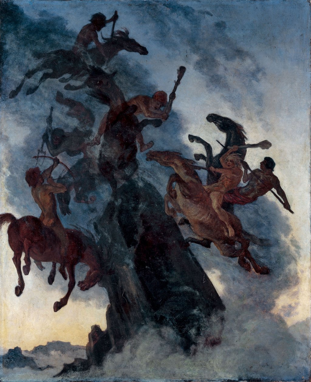 Sis Binicileri by Albert Welti