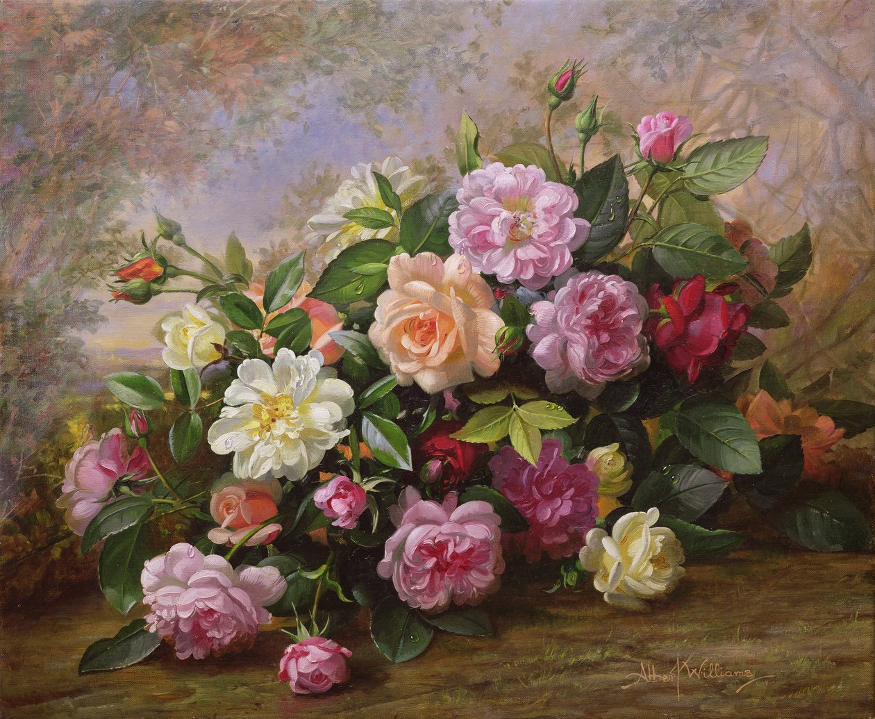 AB/284/2 Bir Gül Fantazisi by Albert Williams