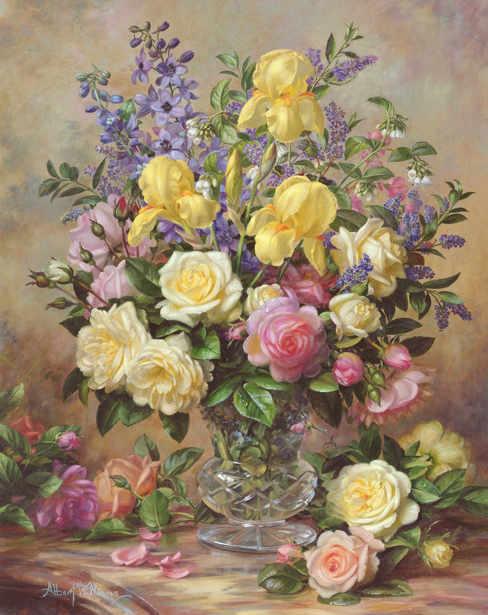 Haziran Çiçeklerinin Zaferi by Albert Williams