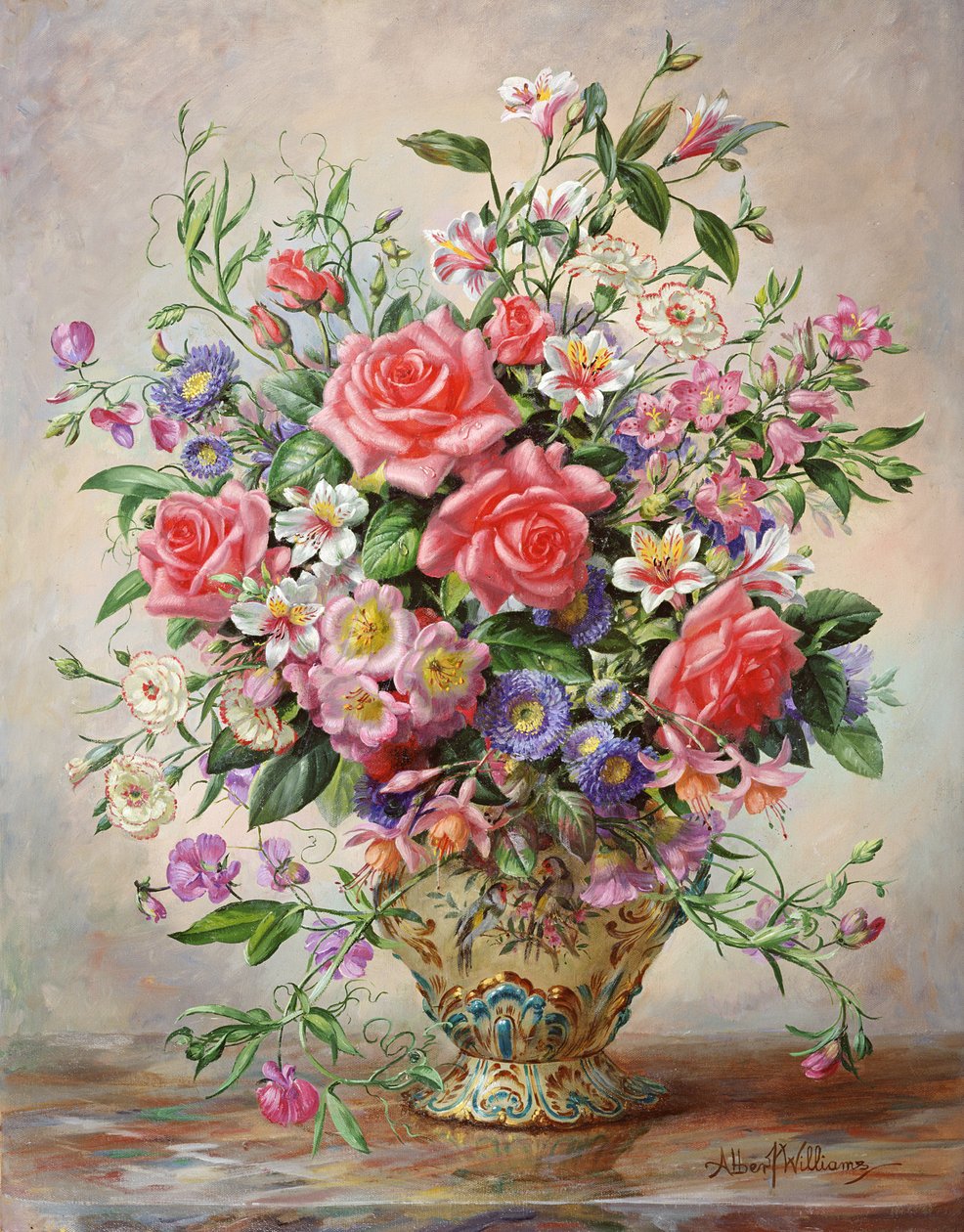 Majesteleri: Majestelerine Saygı Kraliçe Anne by Albert Williams