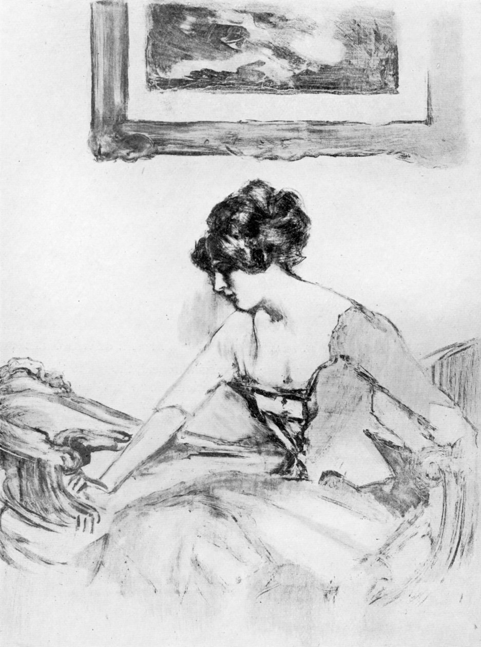 Bir Çalışma, 19. yüzyılın sonları, 1913. by Albert de Belleroche