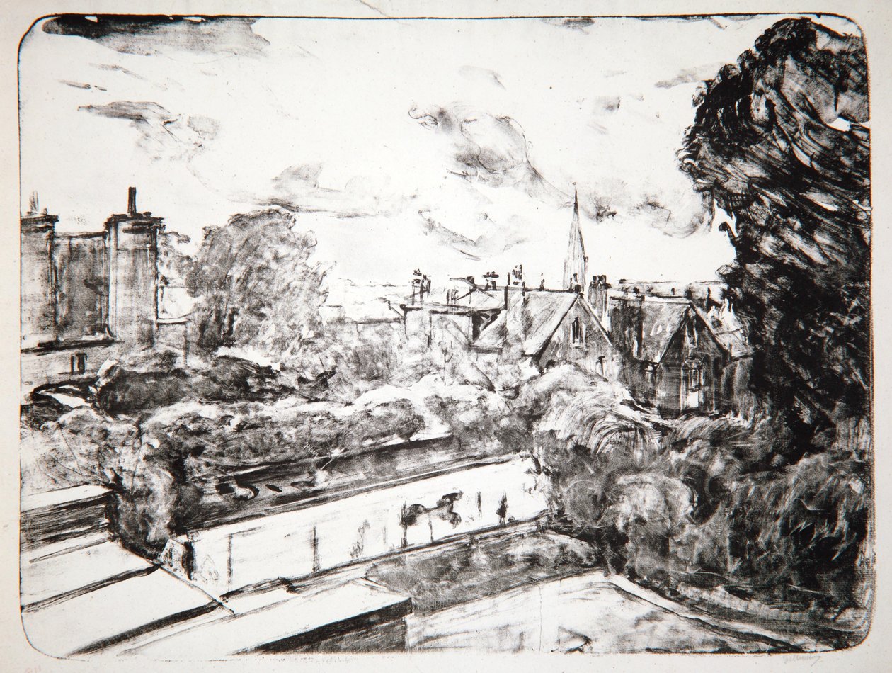 Hampstead, 1916  by Albert de Belleroche