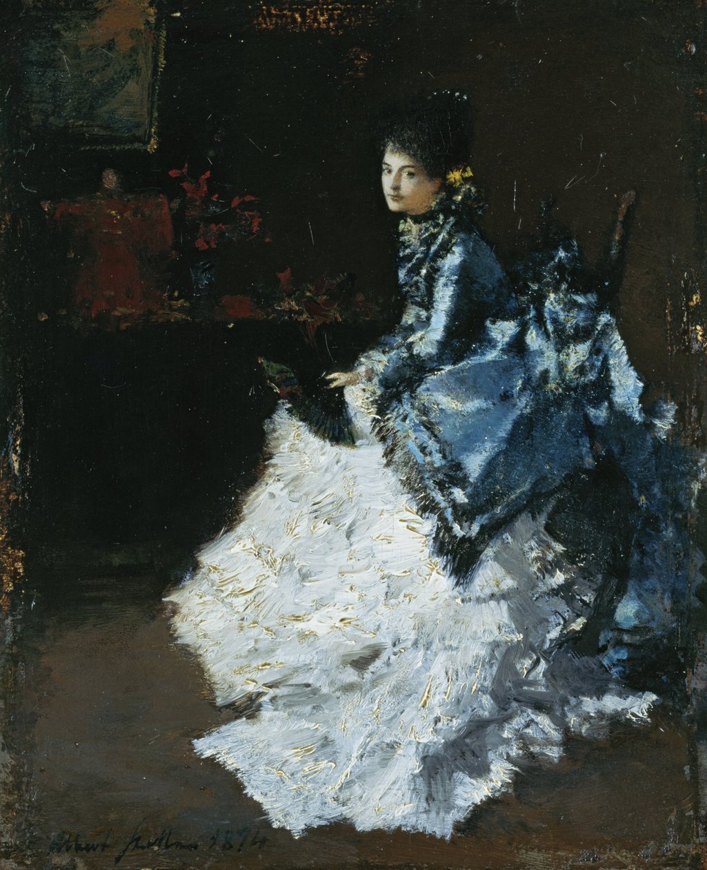 Oyuncu Mimi Cramer by Albert von Keller