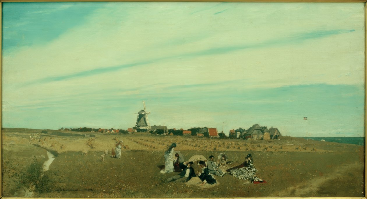 Seebad Wyk auf Föhr by Albert von Keller