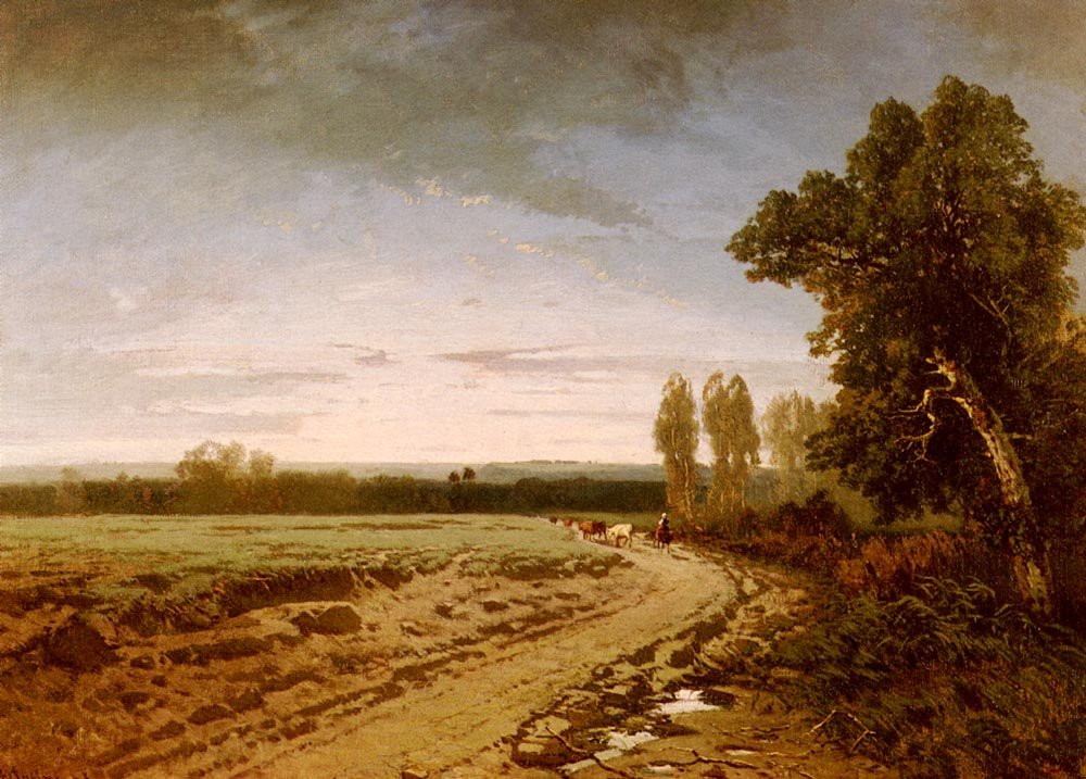 Sabah Erkenden Meraya Gitmek by Alberto Pasini