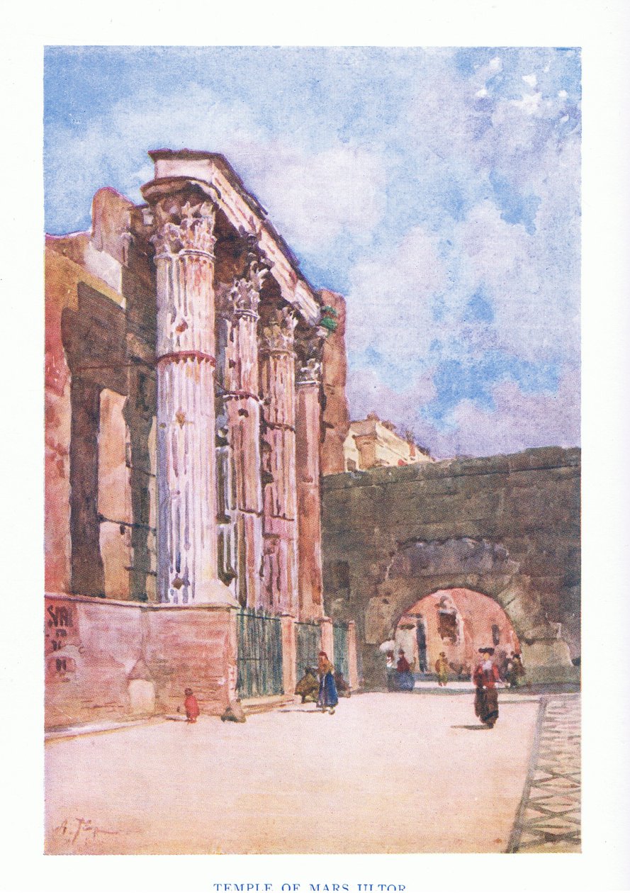 Mars Ultor Tapınağı (Augustus Forumu