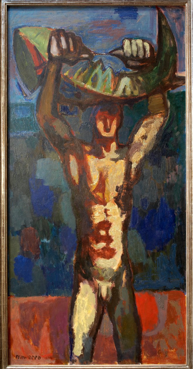Sicilyalı Balıkçı by Alberto Morrocco