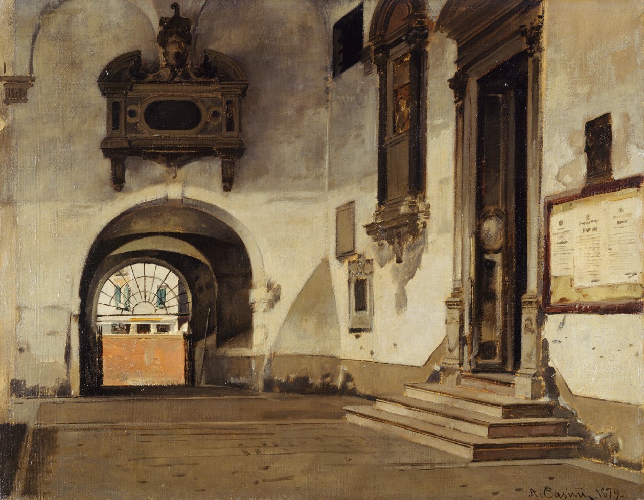 Küçük kare by Alberto Pasini