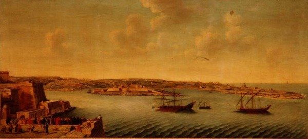 John Şövalyeleri Nişanı Gemileri ile Valetta