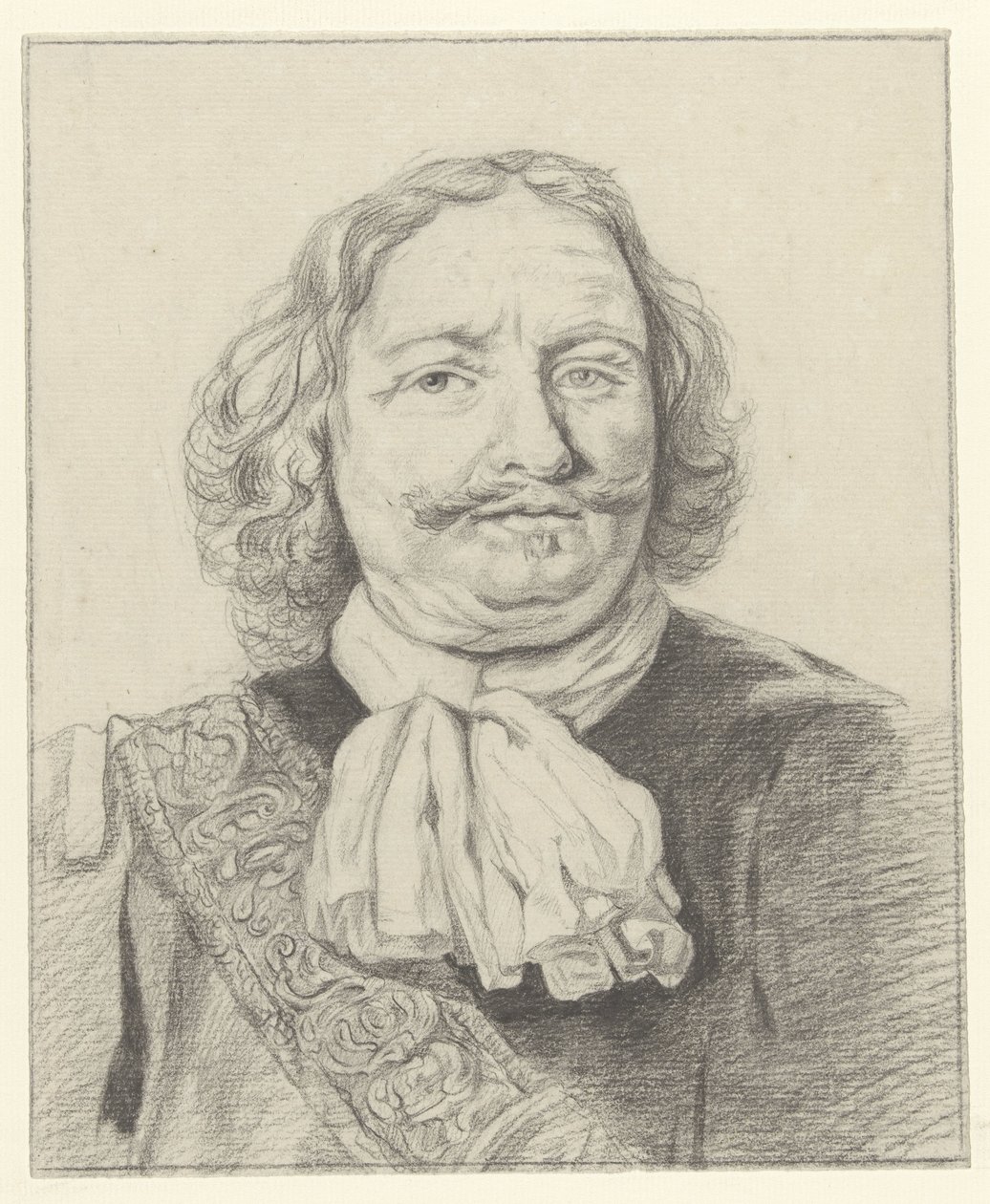 Egbert Meussen Kortenaer'in Portresi by Albertus Brondgeest