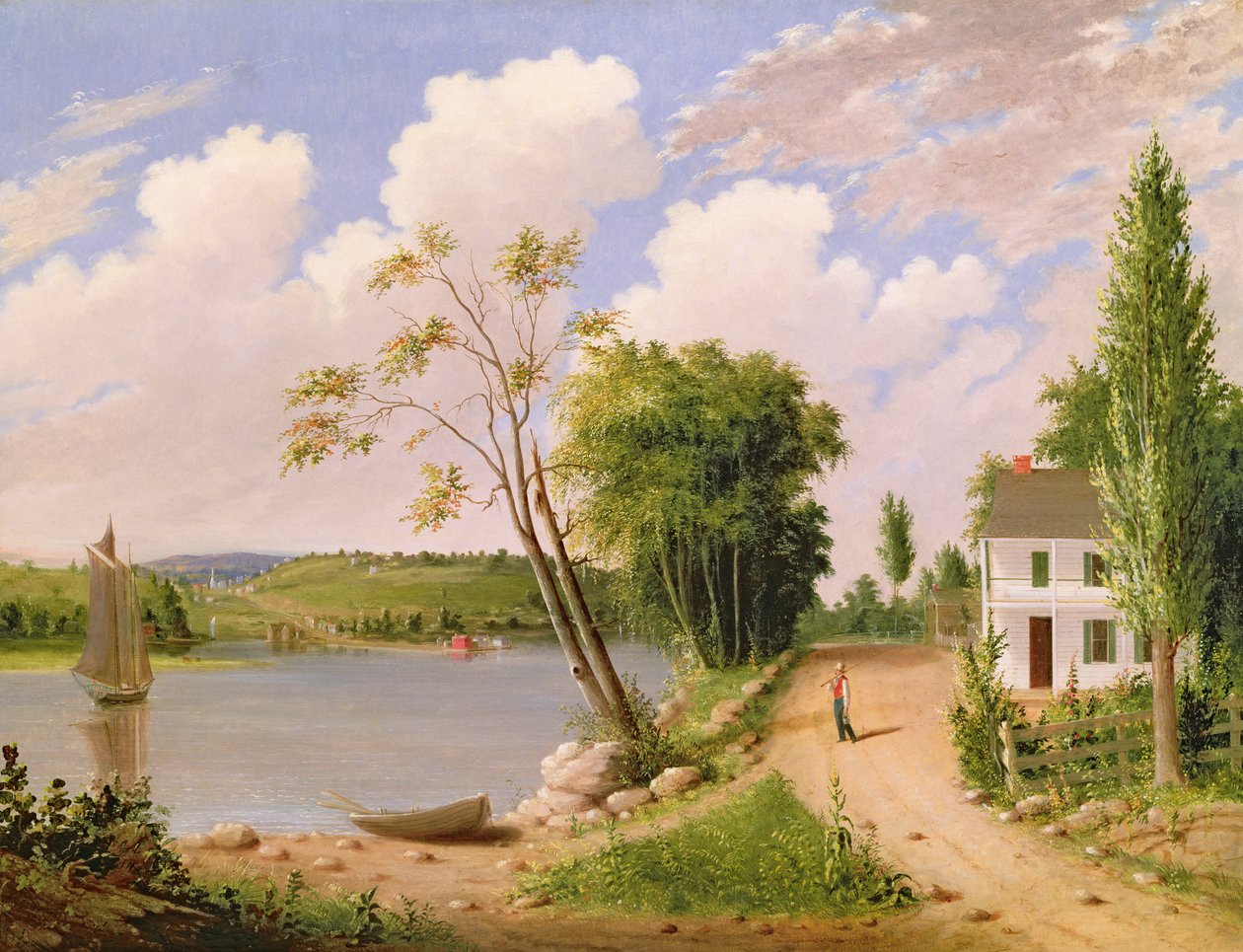 Catskill, New York, 1849 by Albertus D.O Browere