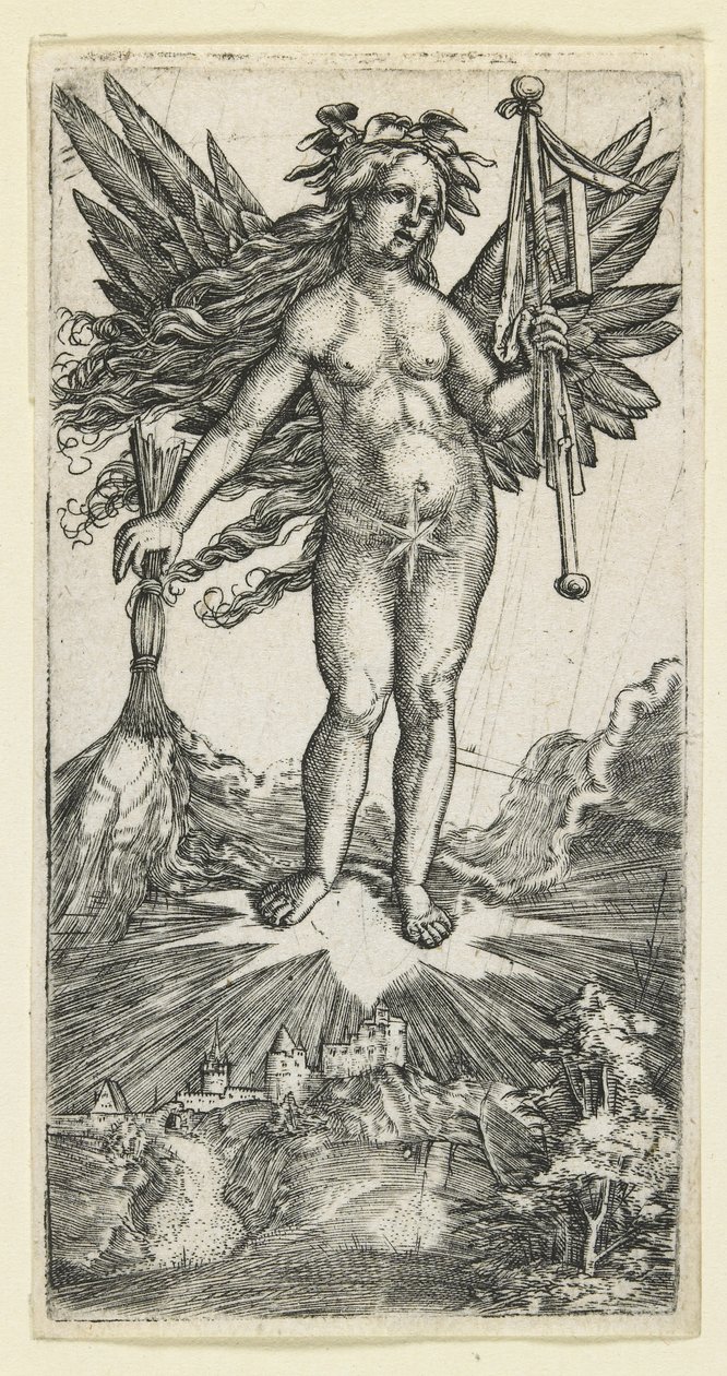 Alegorik Figür, c. 1515-1518 by Albrecht Altdorfer