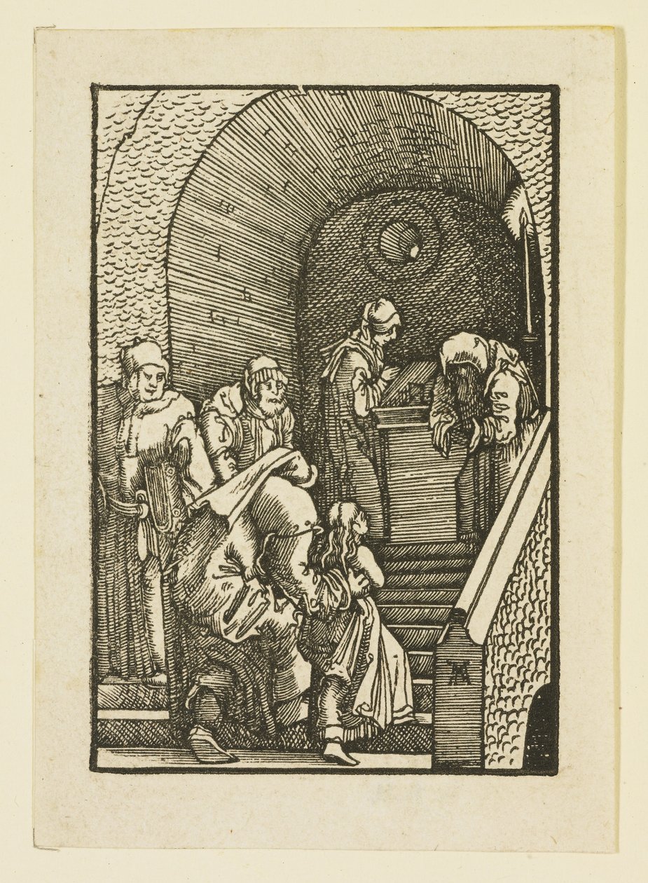 ಟೆಂಪಲ್ ಟರ್ಕ್‌ನಲ್ಲಿ ವರ್ಜಿನ್‌ನ ಪ್ರಸ್ತುತಿ by Albrecht Altdorfer