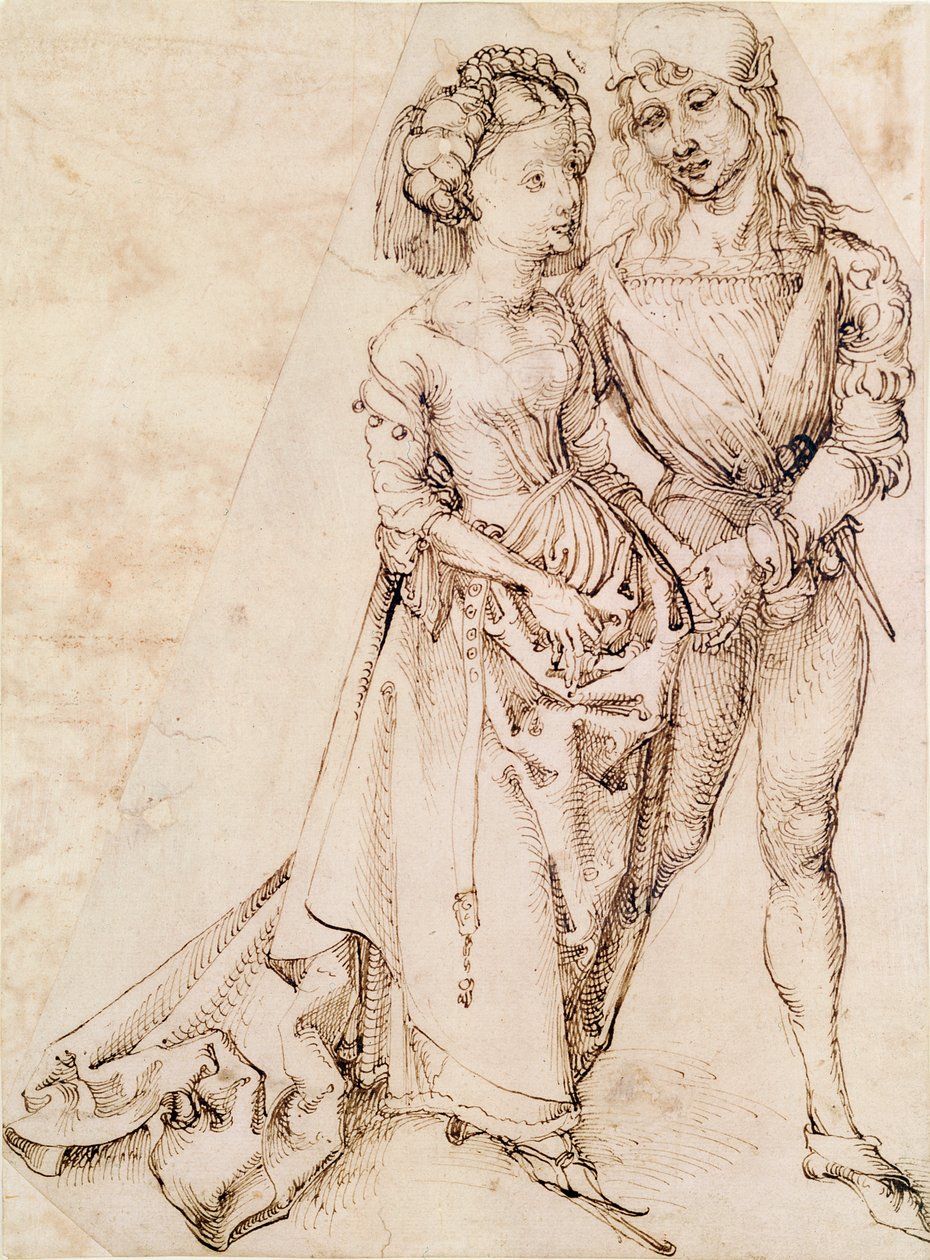 Genç Bir Çift, 1484-94 by Albrecht Dürer
