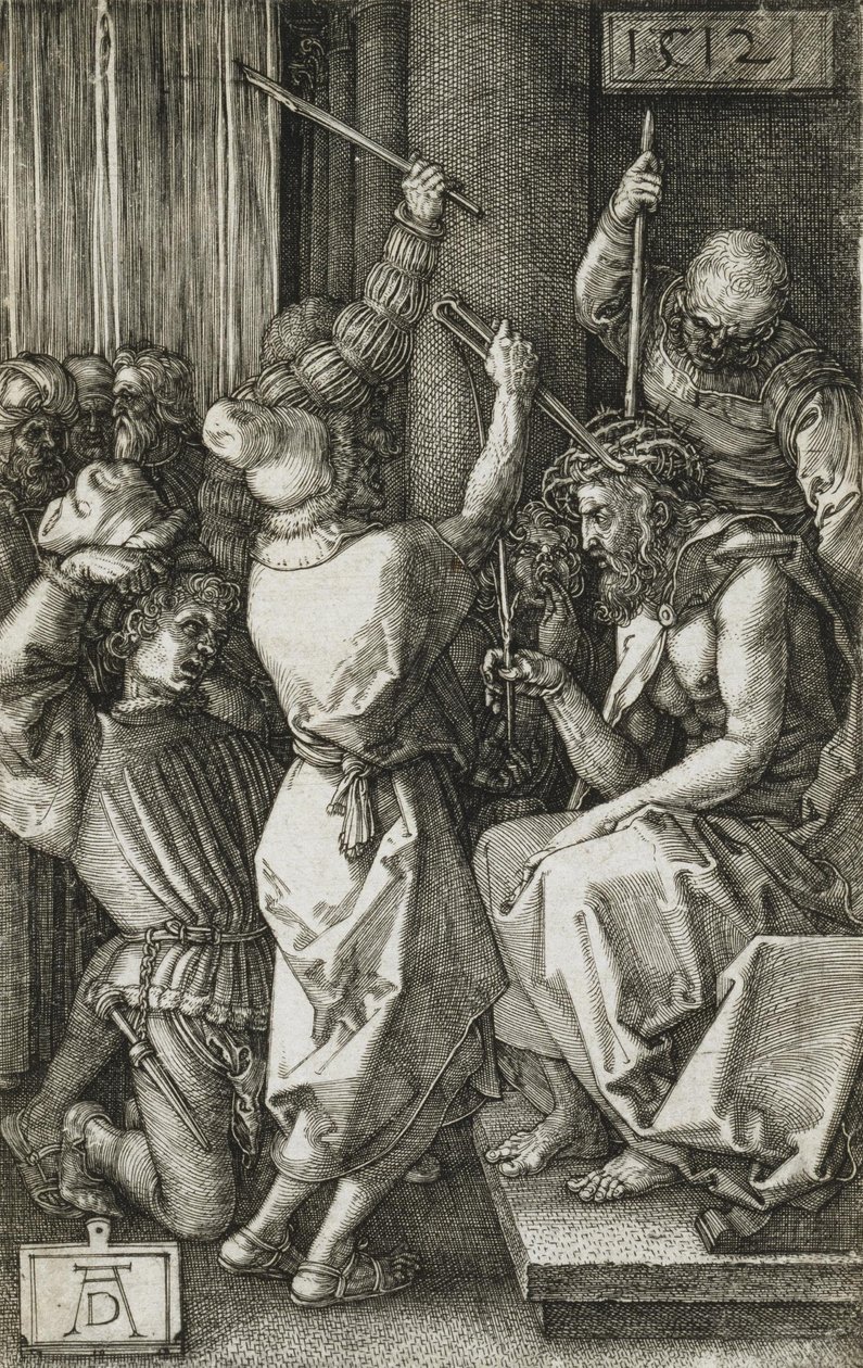 Dikenlerle Taçlandırılan İsa by Albrecht Dürer