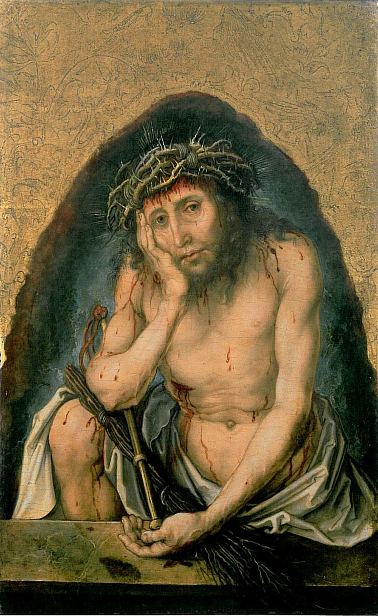 Hüzünlerin Adamı Olarak İsa by Albrecht Dürer