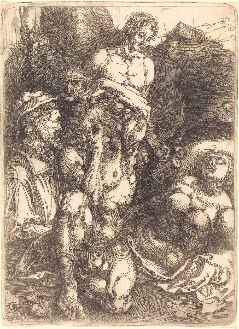 çaresiz adam by Albrecht Dürer