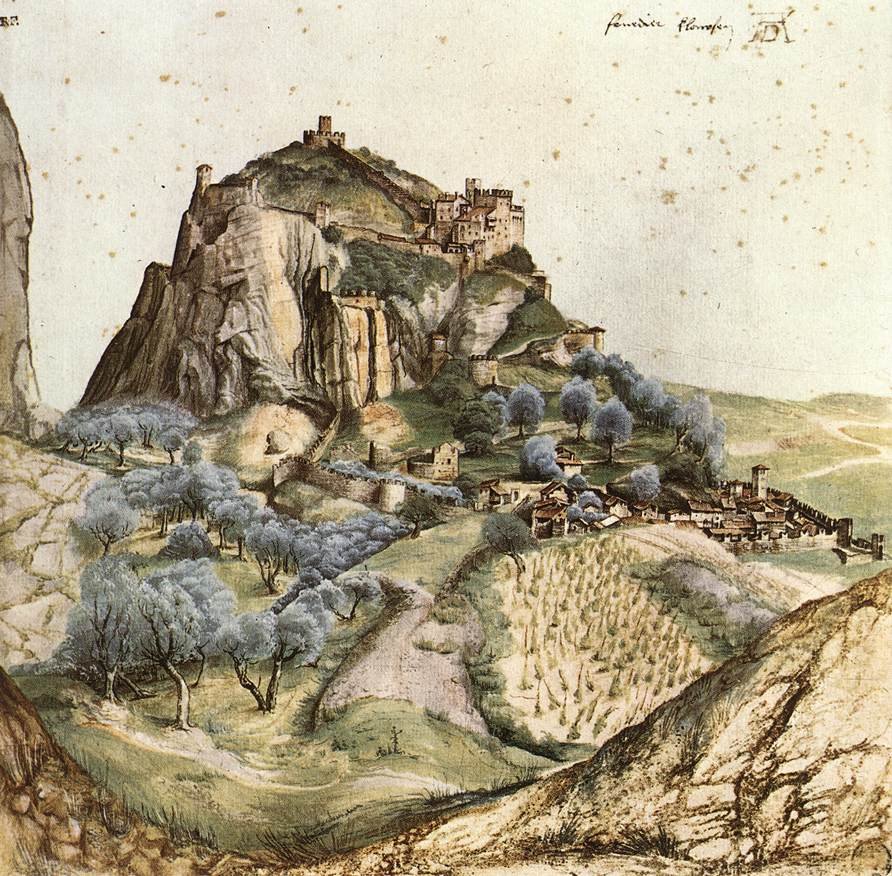 Arco Kalesi Die by Albrecht Dürer