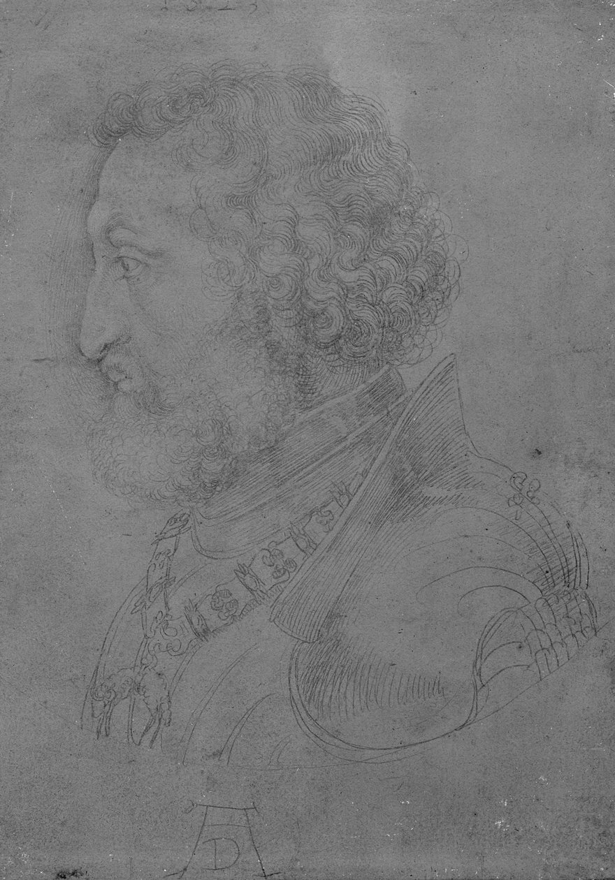 Frederick II of the Rhine, Elector Palatine, 1523   by Albrecht Dürer