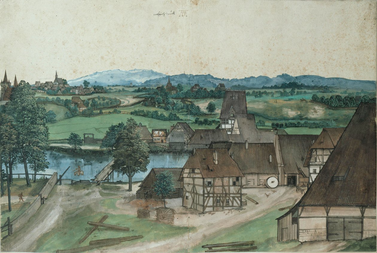 Nürnberg dışındaki Pegnitz