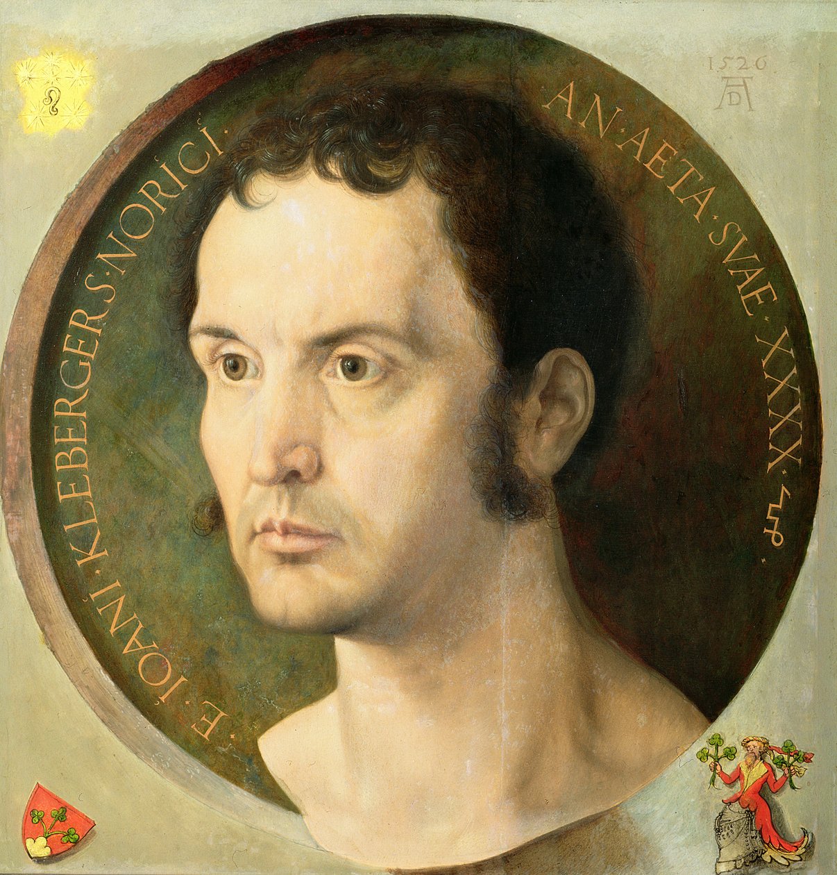 Johannes Kleberger, 40 yaşında, 1526 by Albrecht Dürer