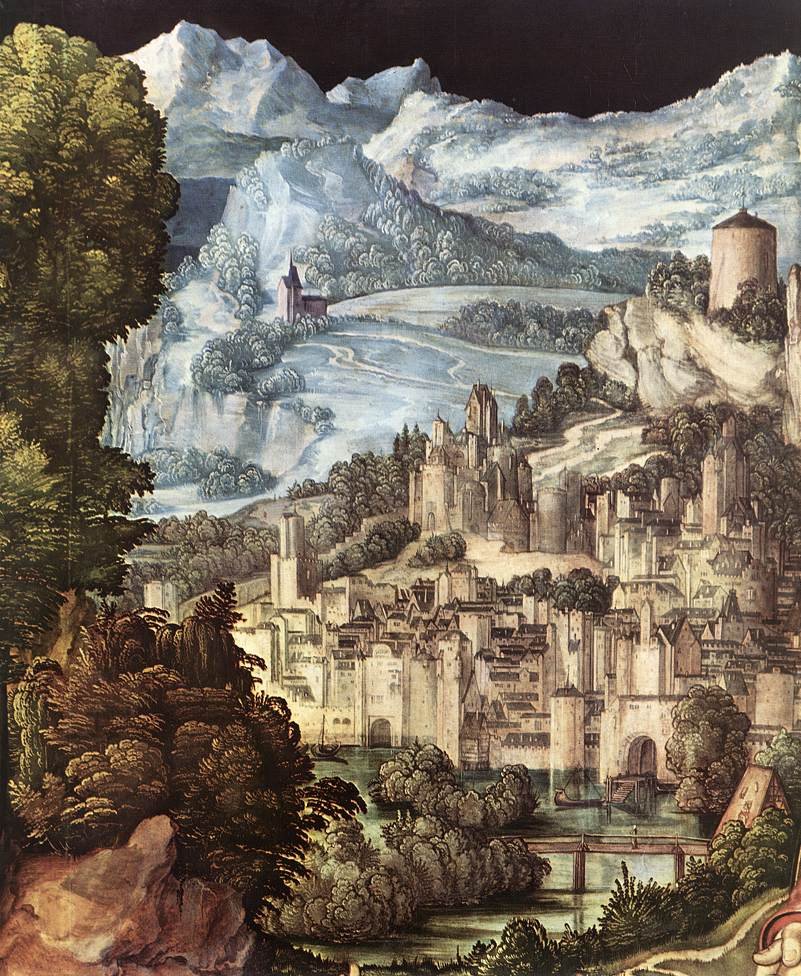 İsa için ağıt by Albrecht Dürer