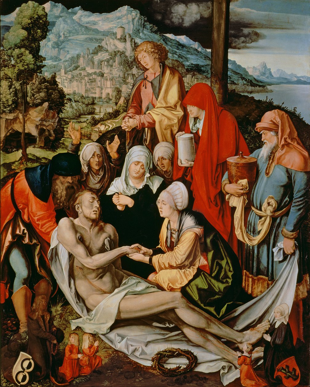 İsa için Ağıt, 1500-03 by Albrecht Dürer