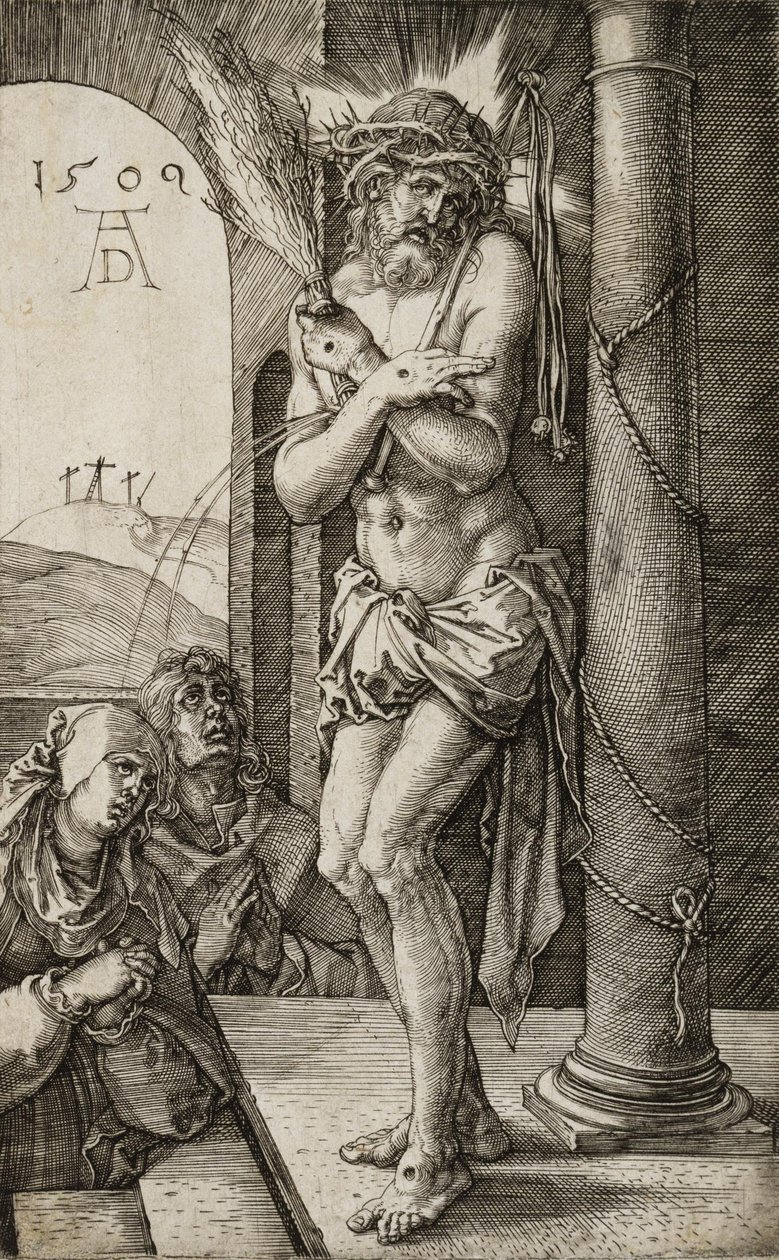 Acıların adamı by Albrecht Dürer