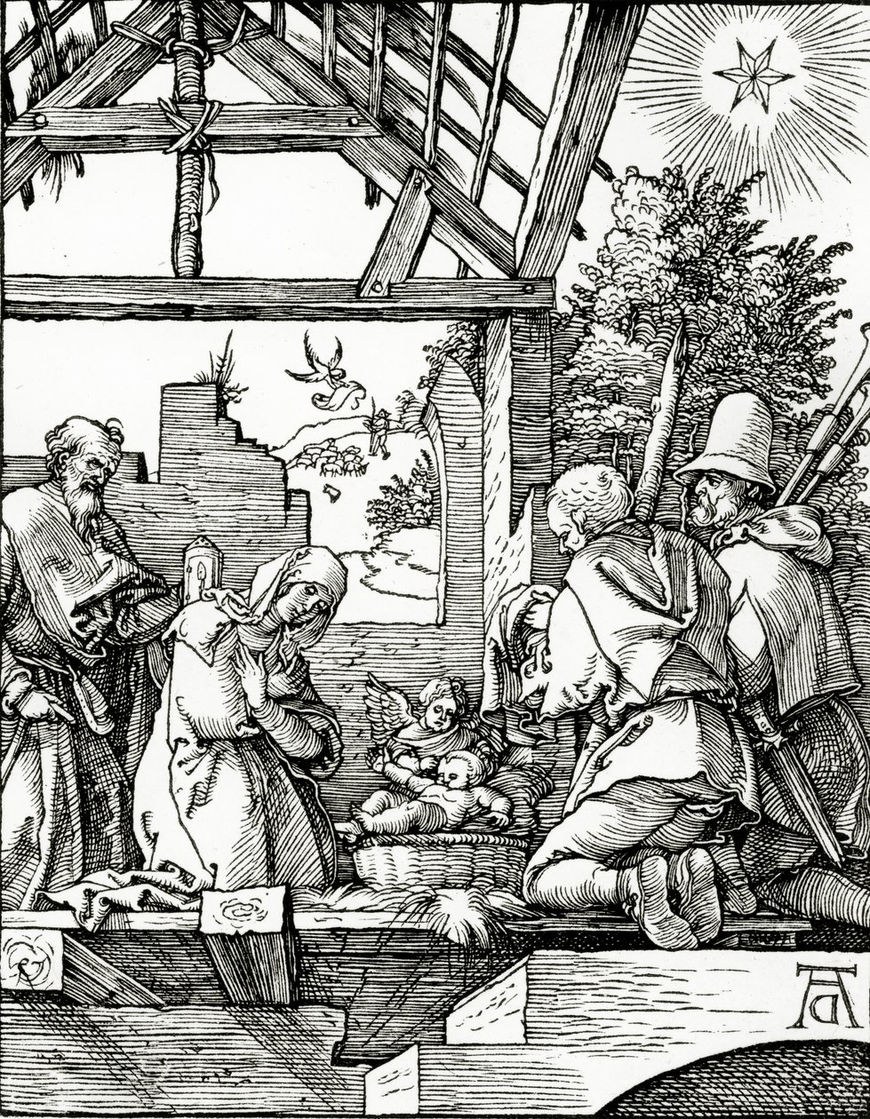 Küçük Tutkudan Doğuş, 1510 by Albrecht Dürer