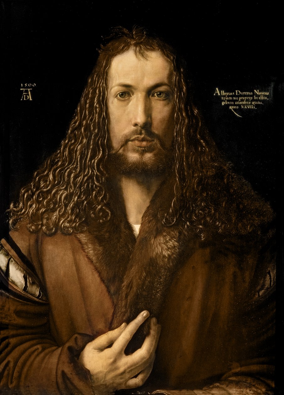 Yirmi Sekiz Yaşında Otoportre by Albrecht Dürer