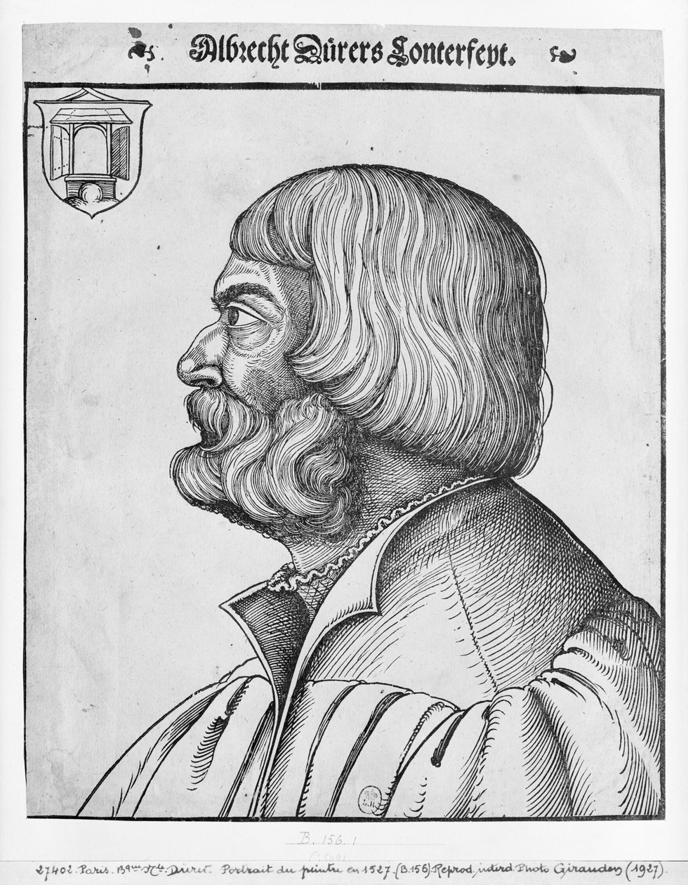 Kendi portresi, 1527 by Albrecht Dürer