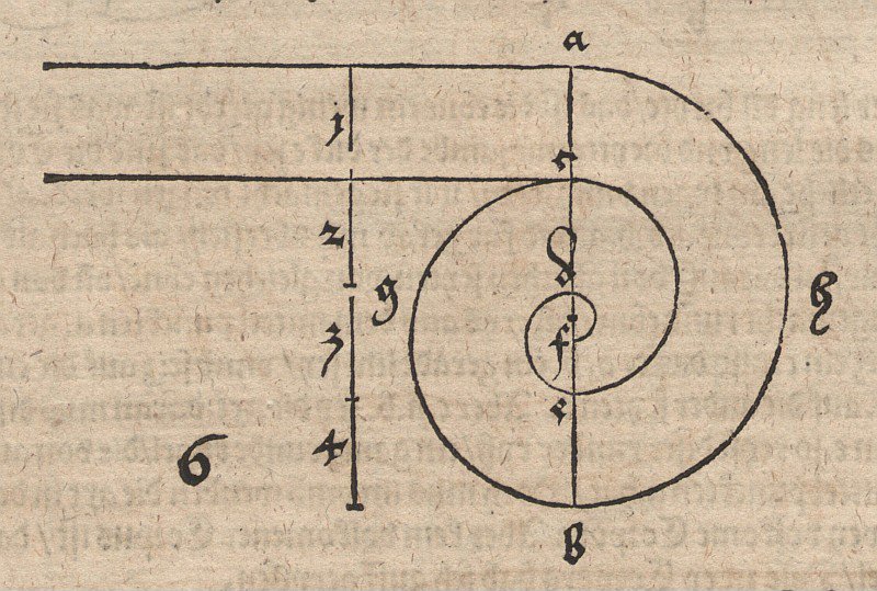 Dairesel yaylardan spiral by Albrecht Dürer