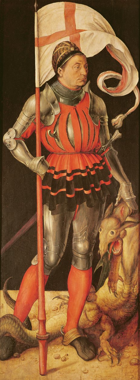 Stephan Paumgartner, Saint George olarak tasvir edilmiştir, Paumgartner Altarpiece