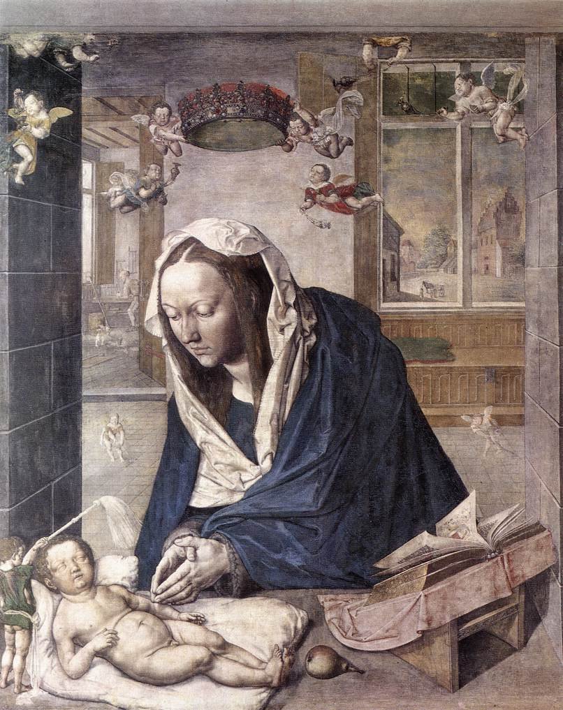 Dresden Altarpiece (orta panel) by Albrecht Dürer