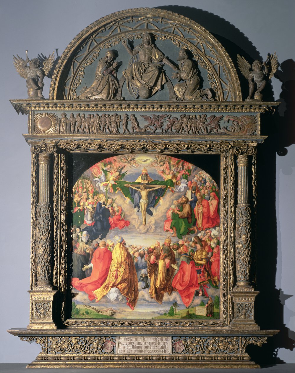 Landauer Altarpiece, All Saints Day, 1511 by Albrecht Dürer