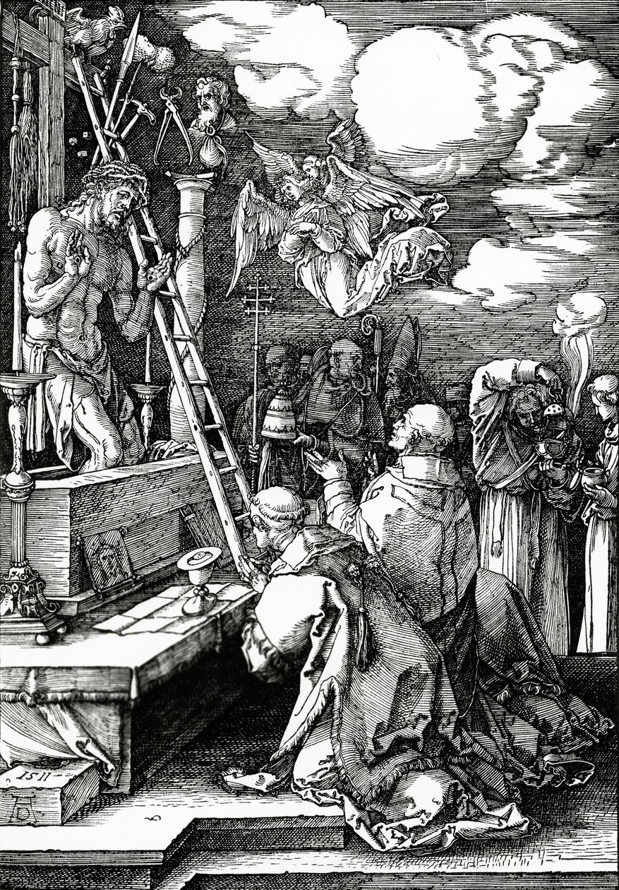 Aziz Gregory Kütlesi, 1511 by Albrecht Dürer