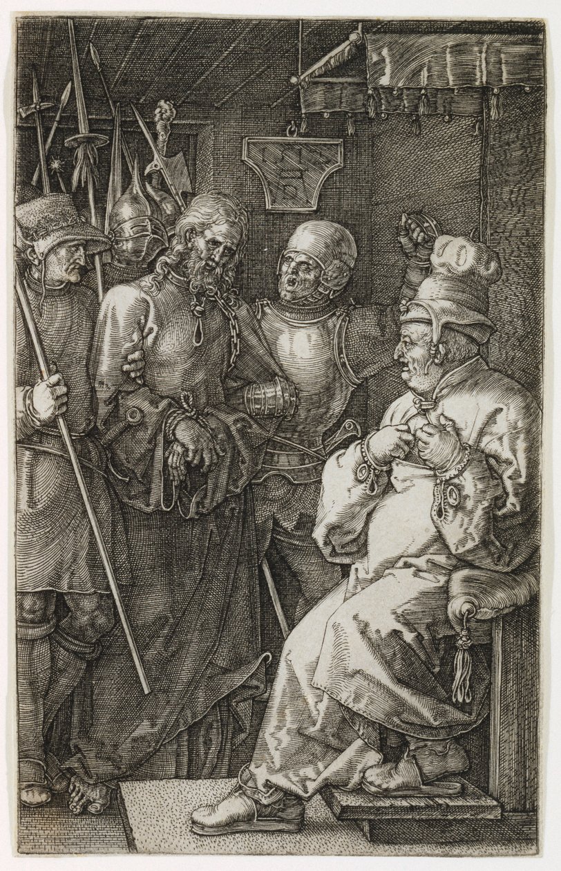 Christ Before Caiaphas, 1512  by Albrecht Dürer