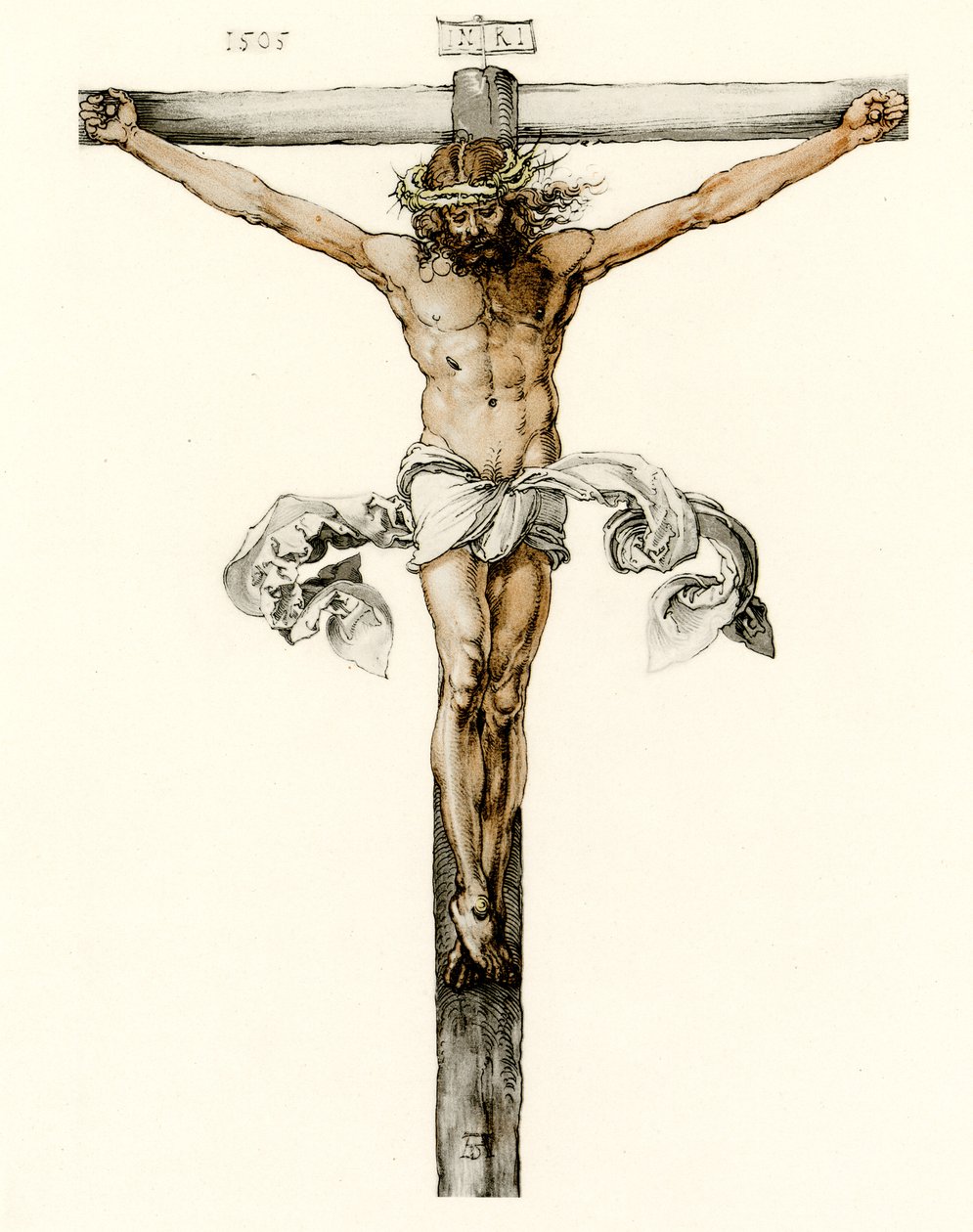 Christ on the cross by Albrecht Dürer