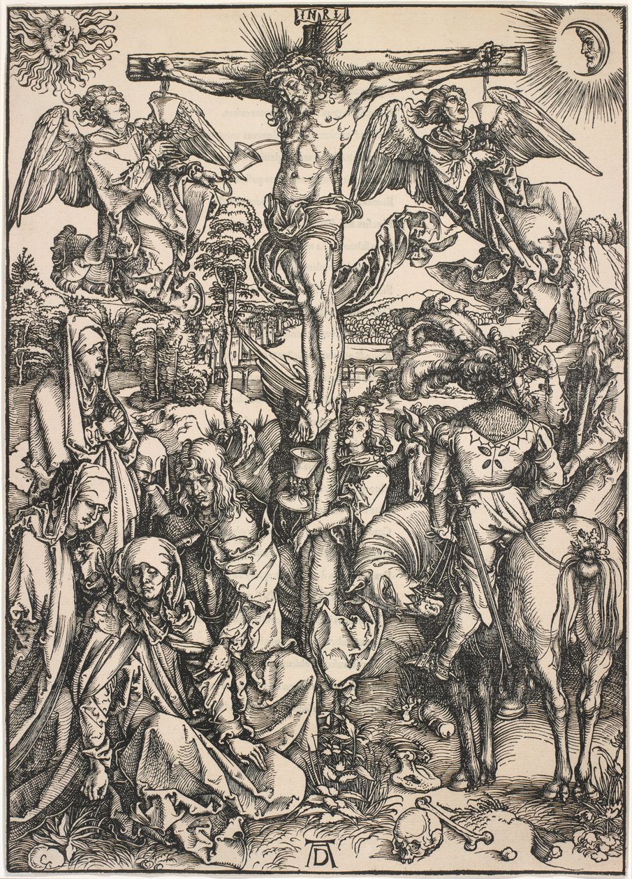 The Crucifixion, from The Large Passion, 1497-99  by Albrecht Dürer