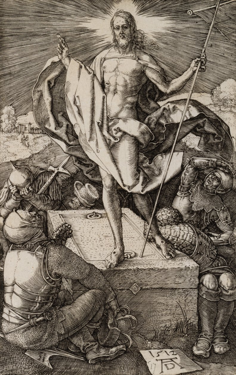 Krosslagningin frá grafiðri ástríðu, 1512 by Albrecht Dürer