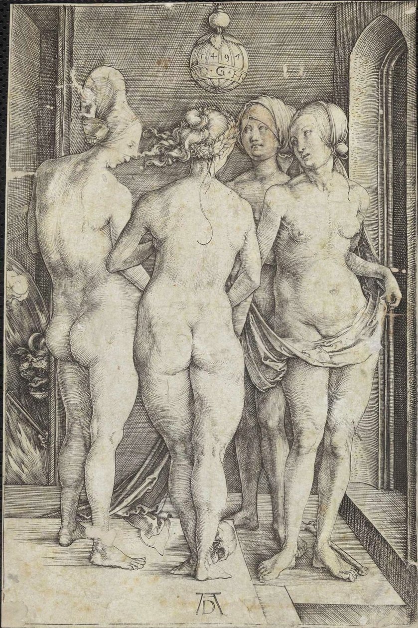Dört Cadılar by Albrecht Dürer