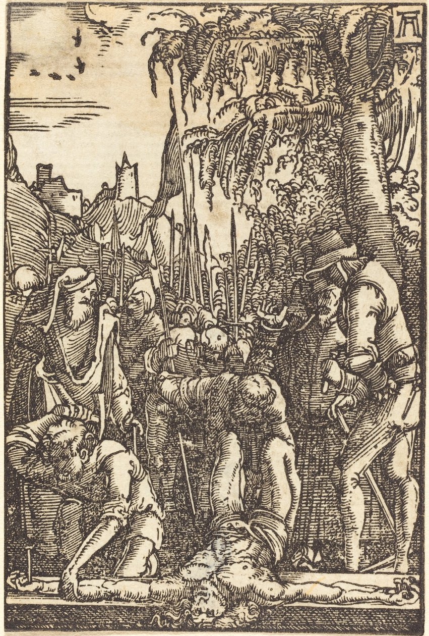 İsa çarmıha gerildi by Albrecht Altdorfer