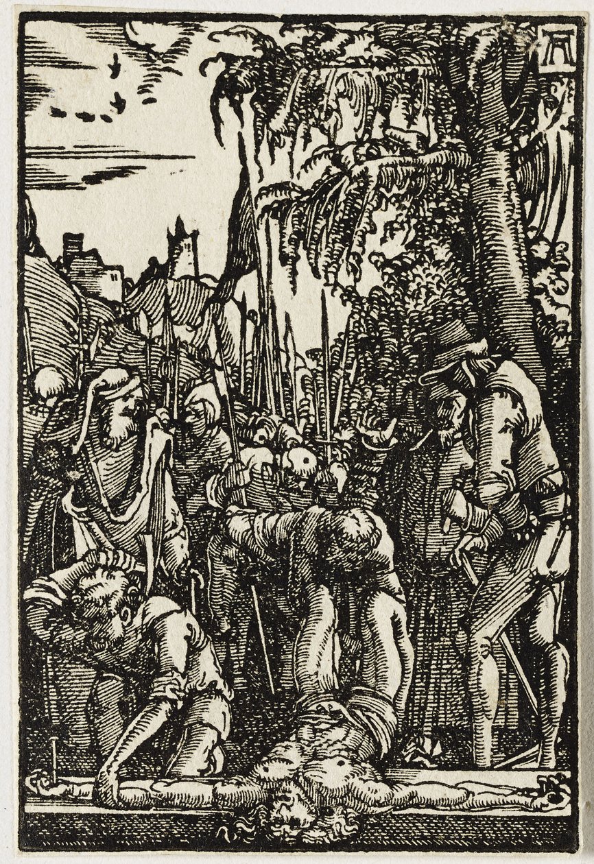 Çarmıha Çivilenmiş İsa, c. 1513. by Albrecht Altdorfer